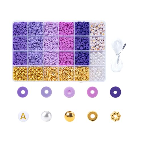 Clay Perlen Round Spacer Perlen Perlen Set Bunfle Perlen Basteln Perlen Schmuckperlen Für Armbänder Clay Perlen Round Spacer Perlen Perlen Set Bunfle Perlen Basteln Perlen Schmuckperlen Für Armbänder von Tmboryuu