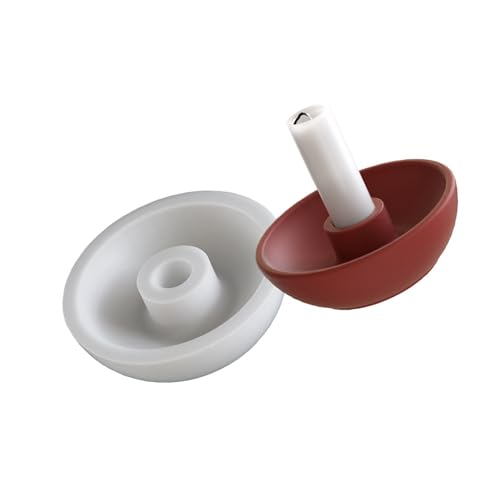 Flexible Silikonkerzenhalter Formen Für Harzguss Wiederverwendbares Handwerk Weihnachten Home Decors Accessoires von Tmboryuu