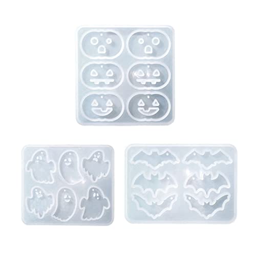 Halloween Bat Ohrringe Silikonform Handgefertigt Kleber Tropfen Schlüsselbund Schimmel Für Schlüsselanhänger Festivaldekorationen Halloween Formen Für Epoxidharz von Tmboryuu