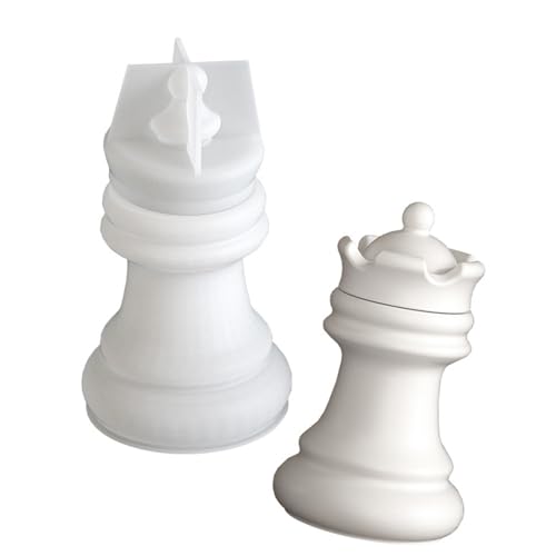 Kreatives Silikonform Einzigartige Haus Decors Schachform Kerzenhalter Schimmel Multifunktionale Kerzenwärmwärmeformen von Tmboryuu