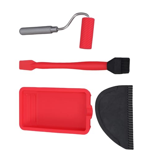 Silikon Roller Pinsel Kits Mehrzweck Für Home Renovation Wall Haushaltsfarbe Werkzeugschale Farbwerkzeug Teile Teile Silikon Roller Pinsel Kits Mehrzweck Für Home Renovation Wall Haushaltsfarbe Werkzeugschale Farbwerkzeug Teile Teile von Tmboryuu