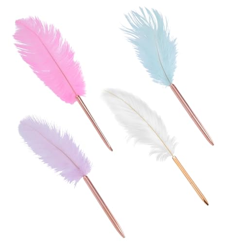 Tmboryuu 4pcs Gefiederter Stift Black Inks Kugelschreiber Schreiben Hochzeit Tmboryuu 4pcs Gefiederter Stift Black Inks Kugelschreiber Schreiben Hochzeit von Tmboryuu