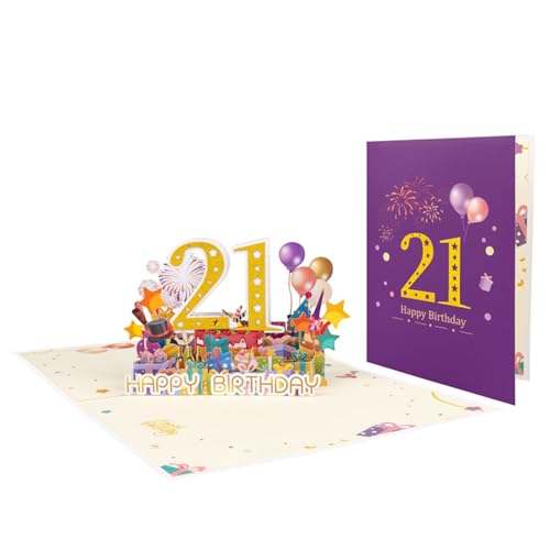 Tmboryuu Einzigartige Pyrotechnik Feierkarte Stilvolle Pyrotechnik 3D Popup Paper Geburtstag Grußkarte Für Freund Und Familie von Tmboryuu