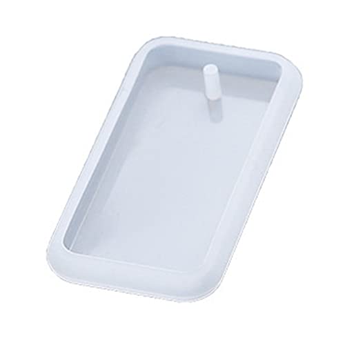 UV Kristallharz Perforiert Silikonform Geometrisches Liebe Herz Rund Ellipse Quadrat Rechteck Schild Geformtes Anhänger Schmuck Halskette Schlüsselbund Gussguss von Tmboryuu