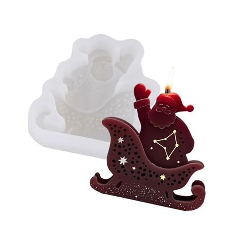 Weihnachtsmann Klausel Silikonkerzenform Für Kerzenseife Weihnachten Home Dekoration Lebensmittelqualität Silikonform Für Epoxidharz Harz Santa Klausel Seife Seife von Tmboryuu