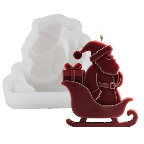 Weihnachtsmann Klausel Silikonkerzenform Für Kerzenseife Weihnachten Home Dekoration Lebensmittelqualität Silikonform Für Epoxidharz Harz Santa Klausel Seife Seife von Tmboryuu