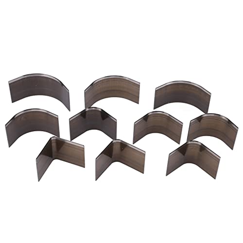 10 -pcs Lederschneider Punch, Hoher Kohlenstoffstahl -Lichtbogen Formpunsch Zum Schneiden von Leder, mit R Winkel, Verschleiß Resistent, Einfach zu Bedienen füR Lederfahrzeuge 10 -pcs Lederschneider Punch, Hoher Kohlenstoffstahl -Lichtbogen Formpunsch Zum Schneiden von Leder, mit R Winkel, Verschleiß Resistent, Einfach zu Bedienen füR Lederfahrzeuge von Tnfeeon