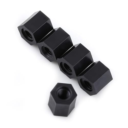 100pcs Black Nylon Isoliertes Hex -Standoff aus PA66, Glattes Gewindedesign, Breite Palette von Größen, Optimales Thermisches Management, Sichere Installation für die Montage der PCB -Schaltung (M3*5) 100pcs Black Nylon Isoliertes Hex -Standoff aus PA66, Glattes Gewindedesign, Breite Palette von Größen, Optimales Thermisches Management, Sichere Installation für die Montage der PCB -Schaltung (M3*5) von Tnfeeon