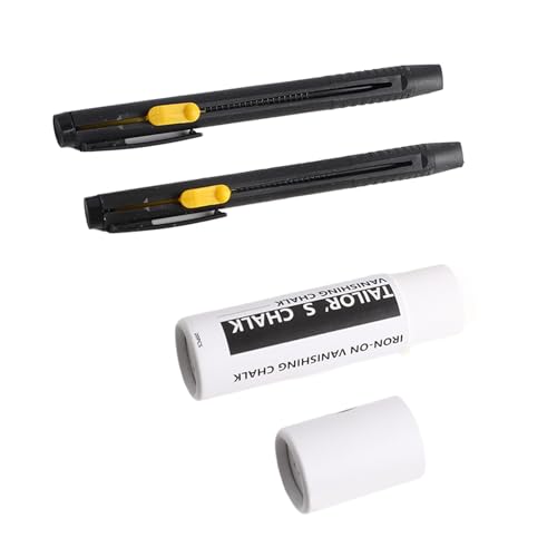 2pcs Schärfen Nähende Kreidestifte, Einstellbare Länge, Langlebig mit Ergonomischem Design für Schneider, Geeignet für -Handwerksnähung 2pcs Schärfen Nähende Kreidestifte, Einstellbare Länge, Langlebig mit Ergonomischem Design für Schneider, Geeignet für -Handwerksnähung von Tnfeeon