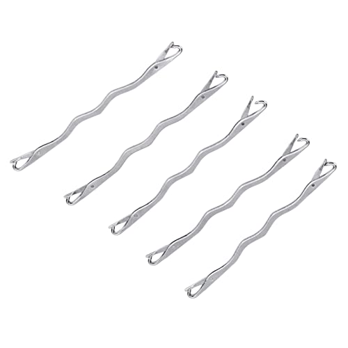 5Pcs Nadel Gewinde Reparatur Doppelseitige Edelstahl Haushalt Nähen Stricken Werkzeuge Zubehör Nähen Nadeln Latch Haken Kits von Tnfeeon