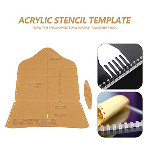 Acrylgeleitete Hülle Vorlage Set Hocher Präzisionsschnitt, Guter Schutz, Hochwertiges Material, Einfach zu Installieren, Perfekte Verarbeitung für -Lederfahrzeuge Acrylgeleitete Hülle Vorlage Set Hocher Präzisionsschnitt, Guter Schutz, Hochwertiges Material, Einfach zu Installieren, Perfekte Verarbeitung für -Lederfahrzeuge von Tnfeeon