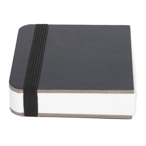 Art Art Journal, Flaches Softcover-Skizzenbuch für Jedermann, Ideal für Tinte, Wasserfarbe, Kugelschreiber, Bleistifte (BLACK) von Tnfeeon