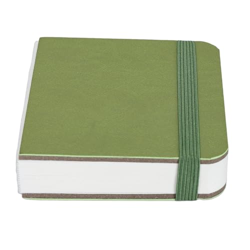 Art Art Journal, Flaches Softcover-Skizzenbuch für Jedermann, Ideal für Tinte, Wasserfarbe, Kugelschreiber, Bleistifte (GREEN) von Tnfeeon