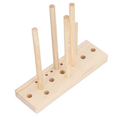 Band Bow Maker, Holzkranz -Bogenhersteller Werkzeug Zur Herstellung von Geschenkbögen Handgelenk Corsages Party Dekorationen Haarbögen Urlaubskränze mit Feiner Verarbeitung und Stiftdesign für von Tnfeeon