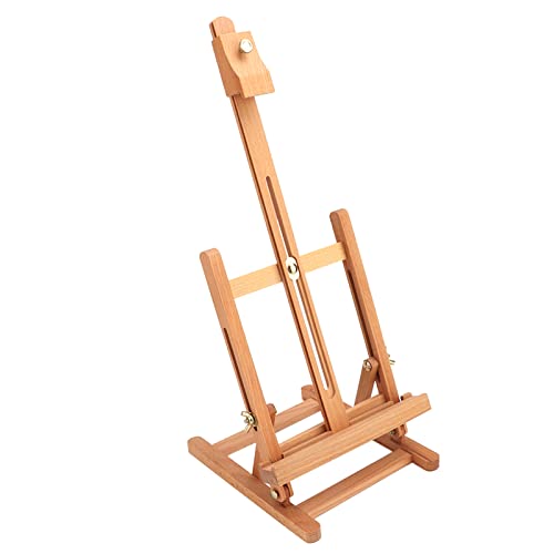 Delikate Einstellbare Holztischtisch -Staffelstudiokünstler -Display -Standbrett, Feines Polieren und Backlack, Bequemer Aufbewahrung für Kunstbegeisterte von Tnfeeon