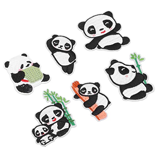 Exquisite Panda -Stickflächen, Einfach zu Verwendende Eisen auf Applikationen für Kleidung, mit Praktischer Szenarien Praktisch Exquisite Panda -Stickflächen, Einfach zu Verwendende Eisen auf Applikationen für Kleidung, mit Praktischer Szenarien Praktisch von Tnfeeon