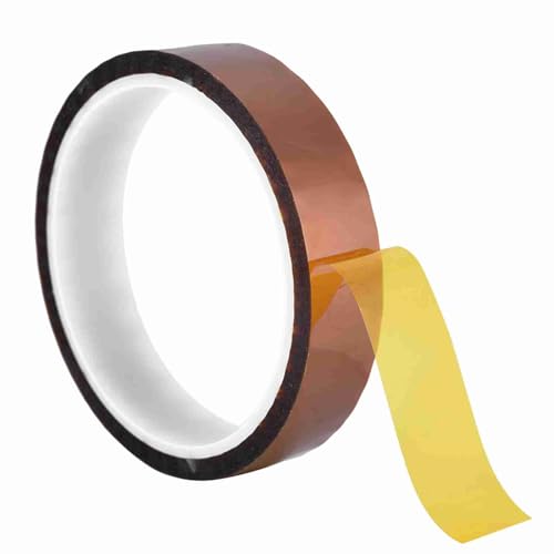 Hohe Inspektion Wärmebeständiges Klebeband mit Hoher Isolierung für BGA-Chipsschweißen, 33 M*0,06 Mm 250-300 ℃ Wärmefestes Klebeband, Wärmeisolierungsband für die Elektronische Reparatur (Breite 20 von Tnfeeon