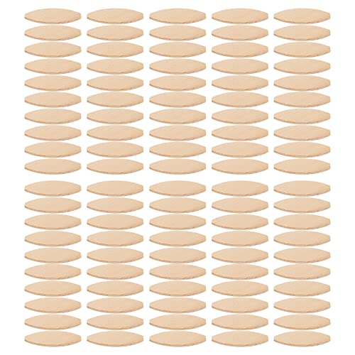 Holzverbindungs ​​-Kekse überlegene Kraftwerkzeug 100pcs Packung 0 10 20# Für Projekte Zur Verbesserung der Heimverbesserung (0#) von Tnfeeon