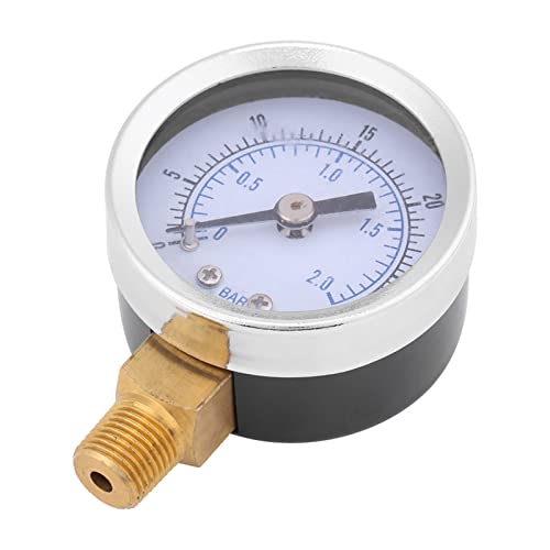 Hydraulikanzeige 0-30psi Mini-Zifferblatt-Messgerät für Luftöl-Wasser-Kompressormessgeräte Hydraulikanzeige 0-30psi Mini-Zifferblatt-Messgerät für Luftöl-Wasser-Kompressormessgeräte von Tnfeeon
