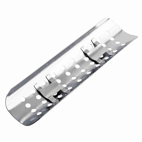 Motorrad -Loch -Heatschutz Abdeckung Electromechanicalgauge, Stilvoller Metallstahl 9 X 2,4, Bietet Sicherheit, Passt Chopper und Kreuzer an (SILVER) von Tnfeeon