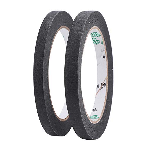 Set aus Isolierband für Gitarre, schwarzes Klebeband, Geräuschreduzierung, umweltfreundliches Material, 8 mm und 10 mm breit Set aus Isolierband für Gitarre, schwarzes Klebeband, Geräuschreduzierung, umweltfreundliches Material, 8 mm und 10 mm breit von Tnfeeon