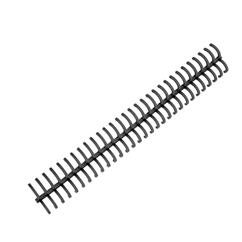 Spiralbindungsspule, Blattbindekamm 16 Mm Innendurchmesser 30 Löcher Einfaches Schneiden für Papier (Schwarz) von Tnfeeon