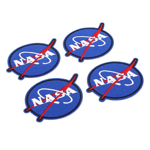 Stickereianwendungen Im NASA -Stil: Kalte DIY DIY Dekoration Pares 8 Stücke für Kleidung - Couture oder Eisen in Jacken, T -Shirts, Hüte - Eleganter Baumwoll Patch 12 X 9 Cm von Tnfeeon