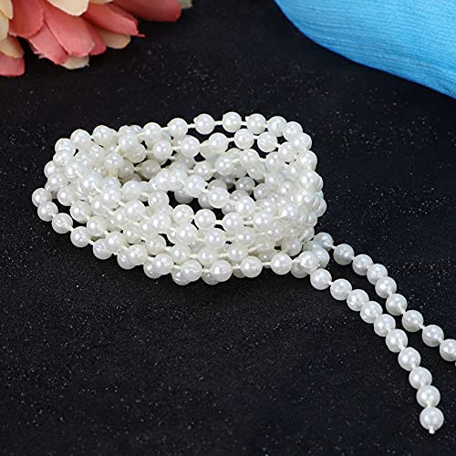 Tnfeeon ABS PEARL String 10m Lang (4MM weiß) von Tnfeeon