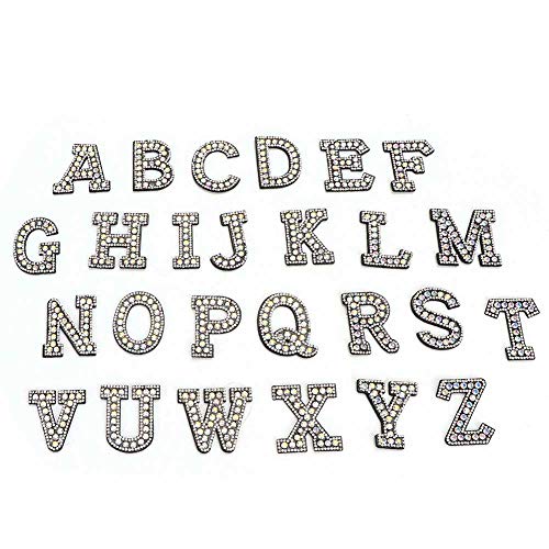 Tnfeeon Buchstabenapplikationen Strasssteine Schöne Weiche Dekoration für Kleidungstaschen für Alle DIY-handgefertigten Strassstiche Buchstabe Applique Nicht Gewebter Stoff Kleidung Accessoires Tnfeeon Buchstabenapplikationen Strasssteine Schöne Weiche Dekoration für Kleidungstaschen für Alle DIY-handgefertigten Strassstiche Buchstabe Applique Nicht Gewebter Stoff Kleidung Accessoires von Tnfeeon