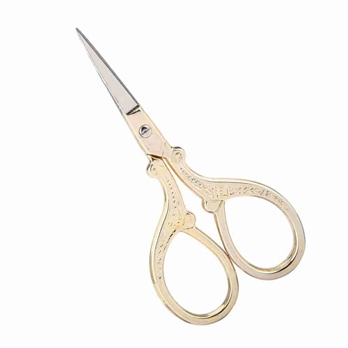 Tnfeeon DIY Antique Shears Scissor für Cruish Point Geschmolzen, Kleine Gewebe mit (GOLD) von Tnfeeon