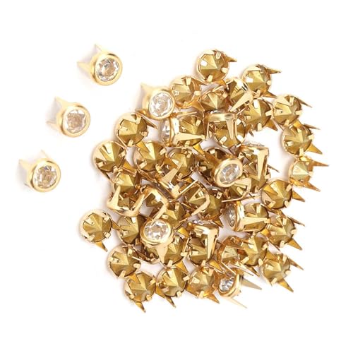 Tnfeeon Eine Kinderzeitung für die Dekoration des Handwerks, 50 Teile Diastismus 6 Mm mit Krallen, Brillante Nachahmung Zum Anziehen, Eine Tasche, Mehr (6 mm goldschnittenes weißes Tnfeeon Eine Kinderzeitung für die Dekoration des Handwerks, 50 Teile Diastismus 6 Mm mit Krallen, Brillante Nachahmung Zum Anziehen, Eine Tasche, Mehr (6 mm goldschnittenes weißes von Tnfeeon