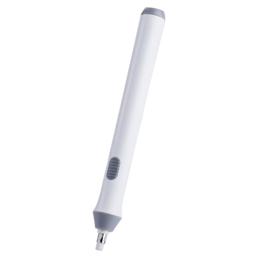 Tnfeeon Elektrischer Radiergummi Zum Zeichnen, Elektrische Radiergummis mit 22 Prozenter Füllstoff für das Tägliche Schreiben von Zeichnen Industriedesigns (WHITE) von Tnfeeon