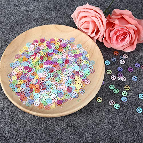 Tnfeeon Exquisite Farbenfrohe Paillettenparty Konfetti -Nageldekoration Material DIY für Birlesse/Hochzeit Parte 60g Sag (Typ 2) von Tnfeeon