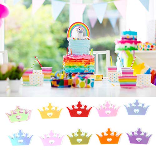 Tnfeeon Exquisite Farbenfrohe Paillettenparty Konfetti -Nageldekoration Material DIY für Birlesse/Hochzeit Parte 60g Sag (kleine Größe) von Tnfeeon
