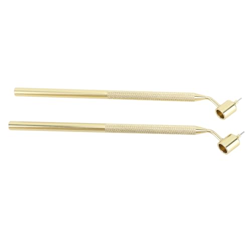 Tnfeeon Fluid Writer Lack Applicator Pen, Mehrzweck, Aluminium-Rutschgriff, Einfach zu Bedienen und Reinigen, für Verschiedene Oberflächen, Metallmaterial von Tnfeeon