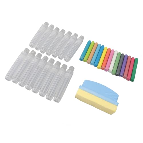 Tnfeeon Kleinkindstaubloser Kreidepaket mit Halter und Radiergummi, Ungiftige Kreative Zeichnen, Geeignet für Verschiedene Oberflächen, für Tnfeeon Kleinkindstaubloser Kreidepaket mit Halter und Radiergummi, Ungiftige Kreative Zeichnen, Geeignet für Verschiedene Oberflächen, für von Tnfeeon