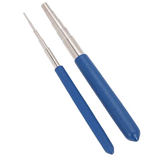 Tnfeeon Mandrin Set in Blue Draht -Verpackung mit 10 Größen, Schmuckherstellungswerkzeug für Anfänger, 2pcs Morder Work Pearl für Sprungringe und Locken Tnfeeon Mandrin Set in Blue Draht -Verpackung mit 10 Größen, Schmuckherstellungswerkzeug für Anfänger, 2pcs Morder Work Pearl für Sprungringe und Locken von Tnfeeon