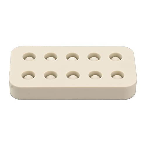 Tnfeeon Silikon -Königin -Zellbecher Schimmel Schönes Aussehen und Leicht zu Entfernenes Design Ideal für die Aufbewahrung von Bienen (Doppelreihe) von Tnfeeon