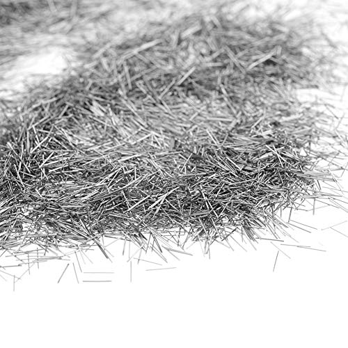 Tumbler -Stift, Polierstifte aus Edelstahl 0,2 Mm/0,3 Mm/,4 /,5 X 5 Magnetschlepper für Schmuckbefestigungswerkzeugsets mit 100 -g Packungen für Tumbler und Politur (0,4 mm) von Tnfeeon