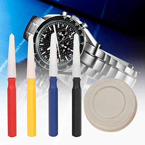 Uhr Reparaturöl Pin Stift, Präzisions -Werkzeugkit für Uhrmacher mit Schützender Kappe, Gerichtsanschluss Zur Uhr Reparatur (Ölscheibenset) von Tnfeeon