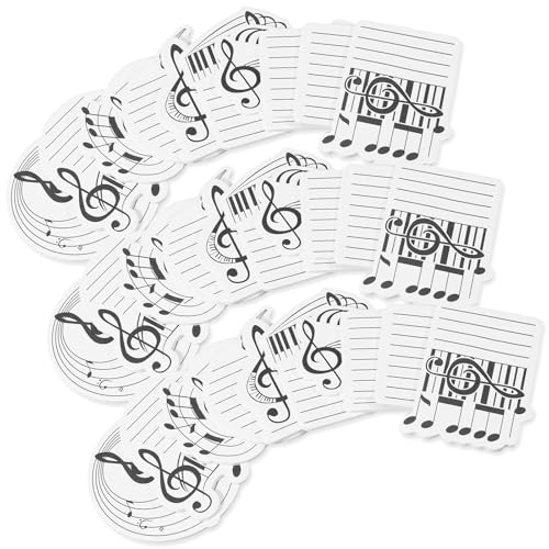 30 Stuck Haftnotizen Musik Glatt Musik Thema Klebezettel Selbstklebende mit Noten Klaviertasten Einfach Stilvoll Music Notes für Musikverein, Schule, Zuhause, Büro 30 Stuck Haftnotizen Musik Glatt Musik Thema Klebezettel Selbstklebende mit Noten Klaviertasten Einfach Stilvoll Music Notes für Musikverein, Schule, Zuhause, Büro von Toaboa