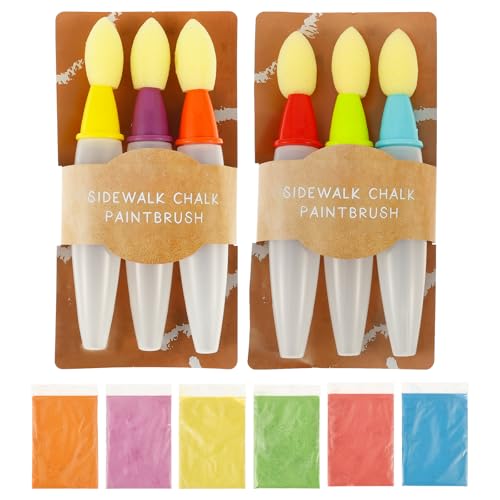 6 Stück Pinsel Wasserfarben Kinder 6 Farbe Kreide Straßenmalkreide Waschbarer Pinsel Wasserfarben Füllung Kreidefarbe Pulver Kind für Kunst Schaffen Inspiration Inspirieren 6 Stück Pinsel Wasserfarben Kinder 6 Farbe Kreide Straßenmalkreide Waschbarer Pinsel Wasserfarben Füllung Kreidefarbe Pulver Kind für Kunst Schaffen Inspiration Inspirieren von Toaboa