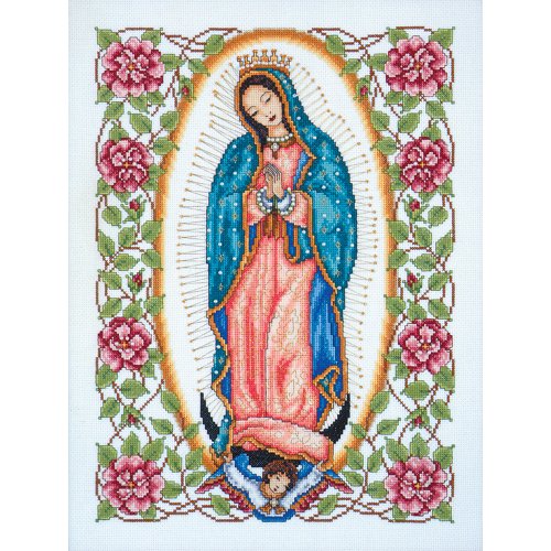 Design Works Crafts Kreuzstich Stickpackung Unsere Liebe Frau von Guadalupe, Zählmuster Design Works Crafts Kreuzstich Stickpackung Unsere Liebe Frau von Guadalupe, Zählmuster von Tobin