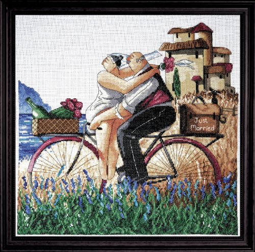 Design Works Just Married Set, Mehrfarbig von Tobin