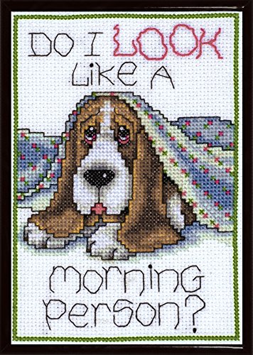 Tobin Design Works Morning Dog Kreuzstich-Set von Tobin