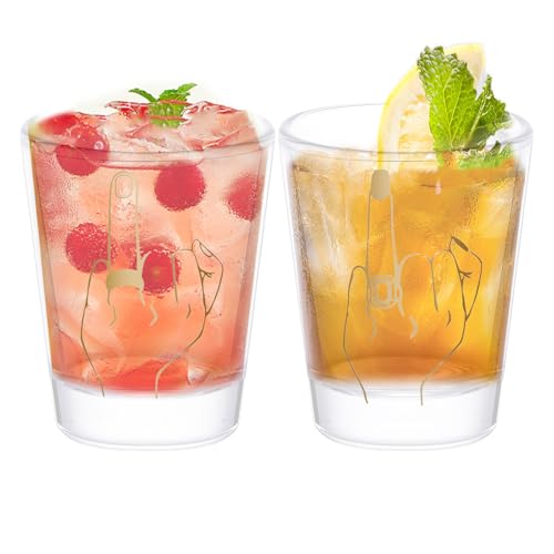TocaFeank Hochzeitsweingläser Für Und Bräutigam - Junggesellinnenabschied Ringfinger-Design Humorvolle Whiskygläser - Hochtransparente Getränkebehälter Für Partys Weihnachten Grillabend TocaFeank Hochzeitsweingläser Für Und Bräutigam - Junggesellinnenabschied Ringfinger-Design Humorvolle Whiskygläser - Hochtransparente Getränkebehälter Für Partys Weihnachten Grillabend von TocaFeank