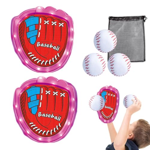 TocaFeank Toss and Catch Sportspielset, Sticky Ball Catch Game | -Sticky-Ball-Wurfspiel-Spielzeug | Mehrzweck-Baseball-Trainingsspielzeug für Campingausflüge, Karneval im Freien, TocaFeank Toss and Catch Sportspielset, Sticky Ball Catch Game | -Sticky-Ball-Wurfspiel-Spielzeug | Mehrzweck-Baseball-Trainingsspielzeug für Campingausflüge, Karneval im Freien, von TocaFeank