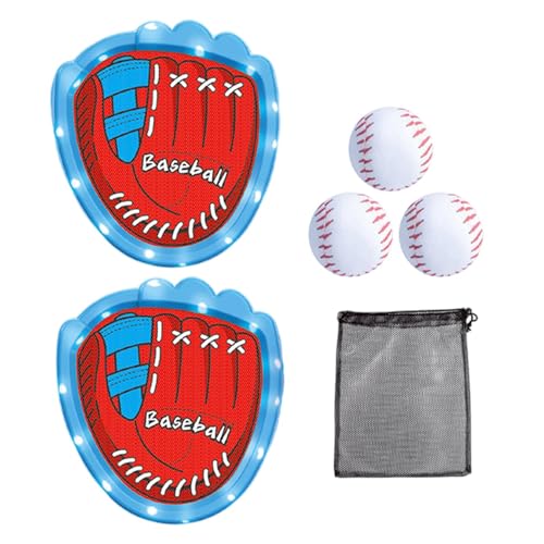 TocaFeank Wurf- und Fangball-Spielzeugset, Wurf- und Fangballspiel - Baseball-Wurfspielset | Mehrzweck-Baseball-Trainingsspielzeug für Campingausflüge, Karneval im Freien, Familientreffen, TocaFeank Wurf- und Fangball-Spielzeugset, Wurf- und Fangballspiel - Baseball-Wurfspielset | Mehrzweck-Baseball-Trainingsspielzeug für Campingausflüge, Karneval im Freien, Familientreffen, von TocaFeank