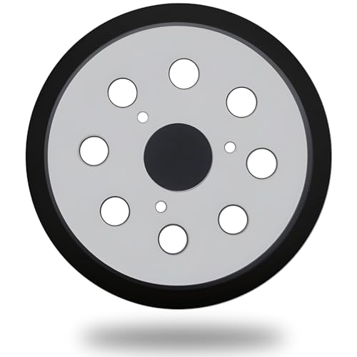 12,7 cm 8-Loch-Ersatz-Schleifpads für Dewalt, Klett-Schleifpads für DeWalt DW420 DW421 DW422 DW423 DW426 D26451 Exzenterschleifer (1) von Tockrop