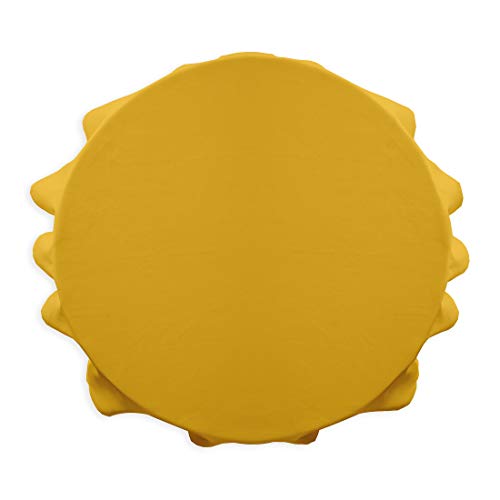 TODAY Tischdecke, Polyester, Safran-Motiv, 180 cm, Gelb TODAY Tischdecke, Polyester, Safran-Motiv, 180 cm, Gelb von Today